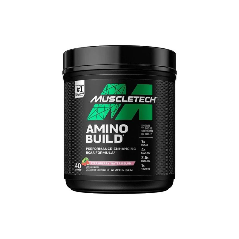 MUSCLETECH - Amino Build Tropcal Twist x 40 servicios - Aminoácidos