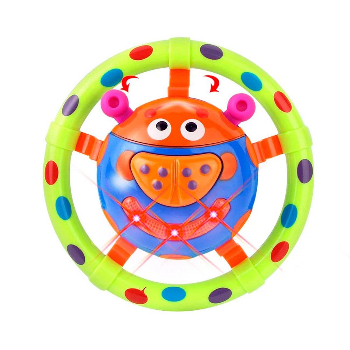 DAYOSHOP - Juguete Musical Y Luces De Mariquita Para Bebes