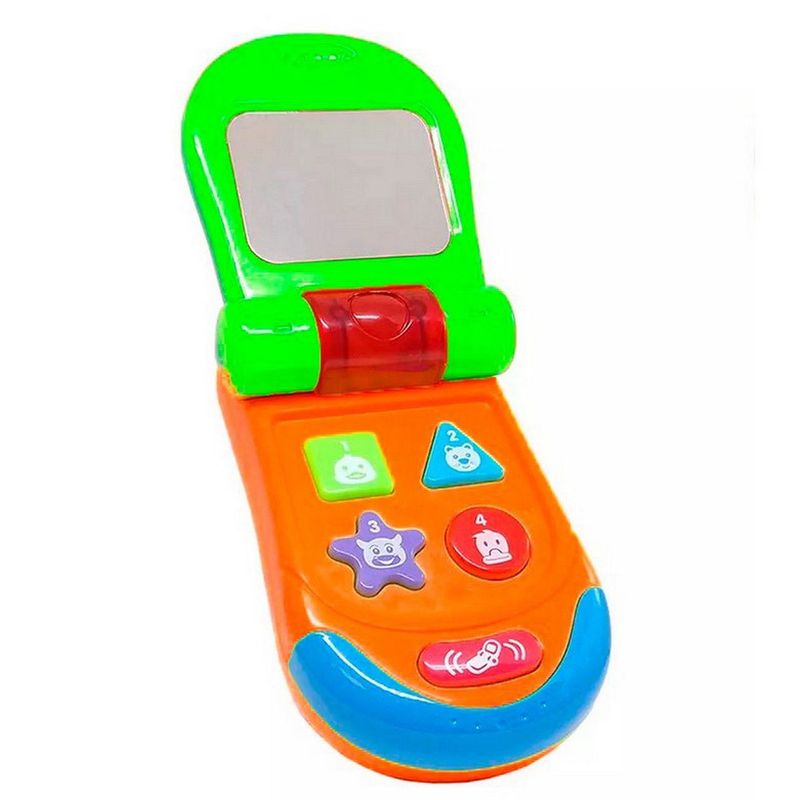 DAYOSHOP - Teléfono Celular Pato Juguete Luces Bebe Niños