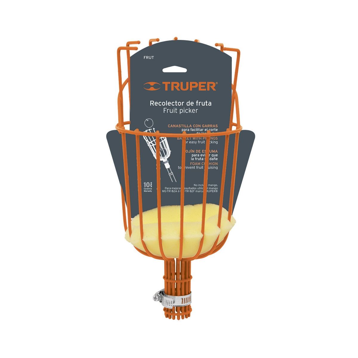 TRUPER - Recolector de fruta sin mango Truper