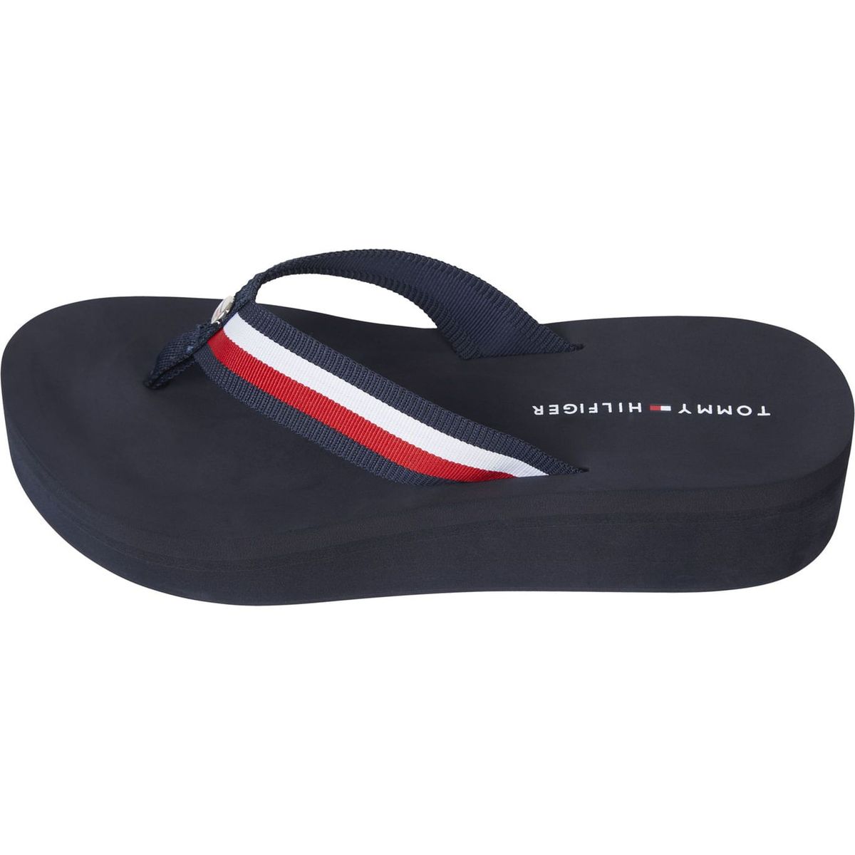 TOMMY HILFIGER - Sandalias Con Logo Mujer Negro Tommy Hilfiger