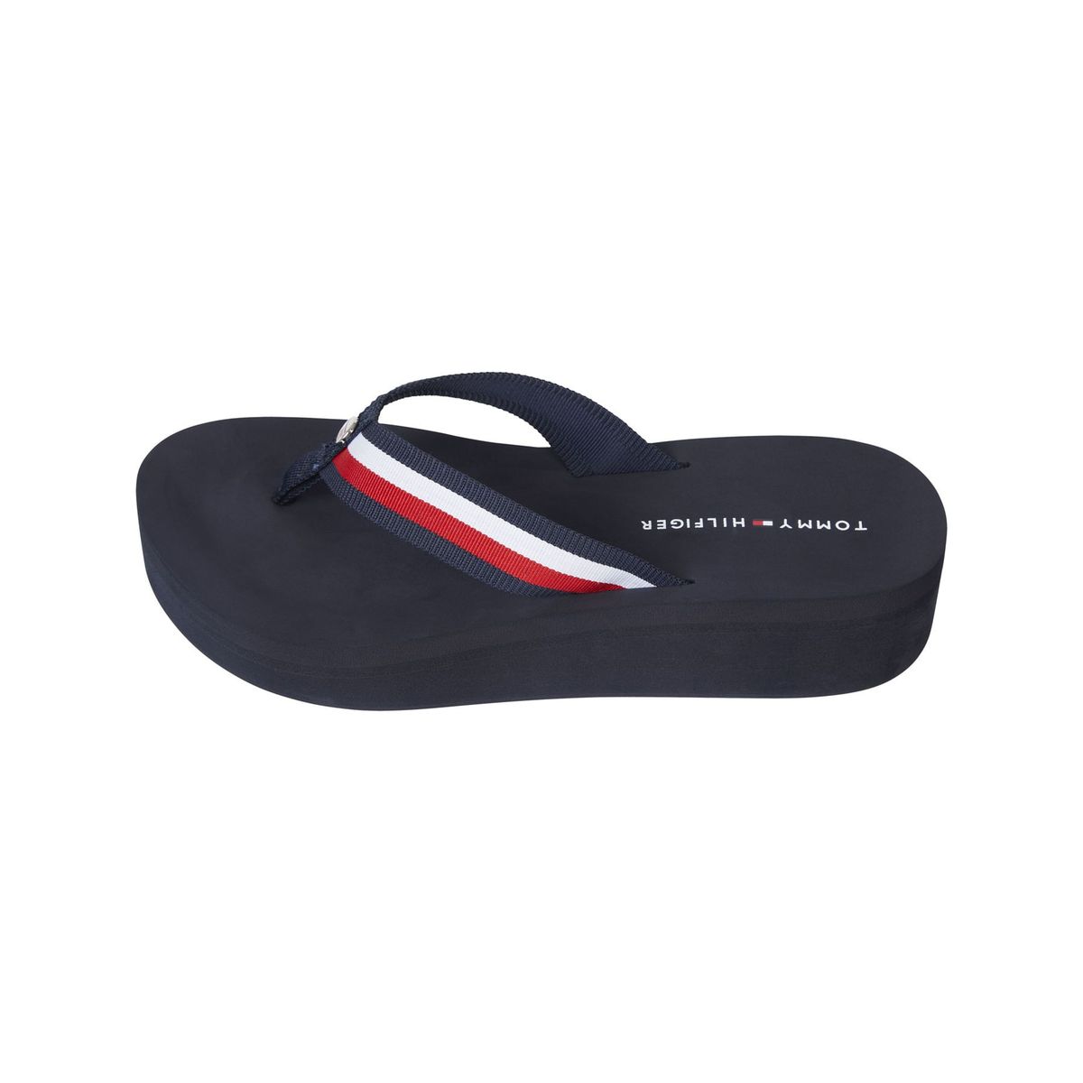 TOMMY HILFIGER - Sandalias Con Logo Mujer Negro Tommy Hilfiger