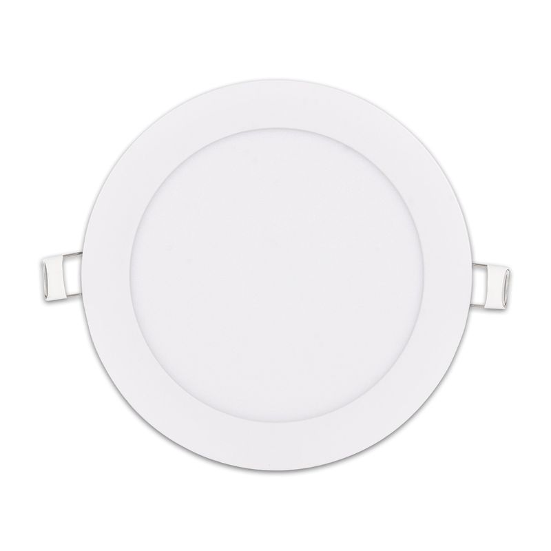 VCP - Panel Led 12w Incrustar Embutir Redondo Luz Calida Certifica