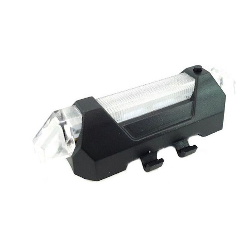 GENERICO - Luz Linterna Recargable Usb Led Bicicleta Delantera O Trasera
