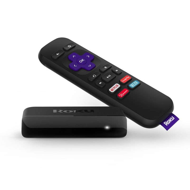 ROKU - Roku Express Estándar Full Hd Negro Con 512gb De Memoria Ram