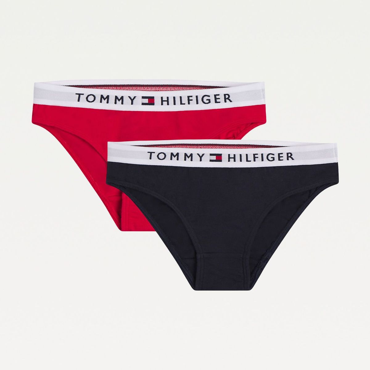 TOMMY HILFIGER - Pack De 2 Panties Punto Niña Tommy Hilfiger