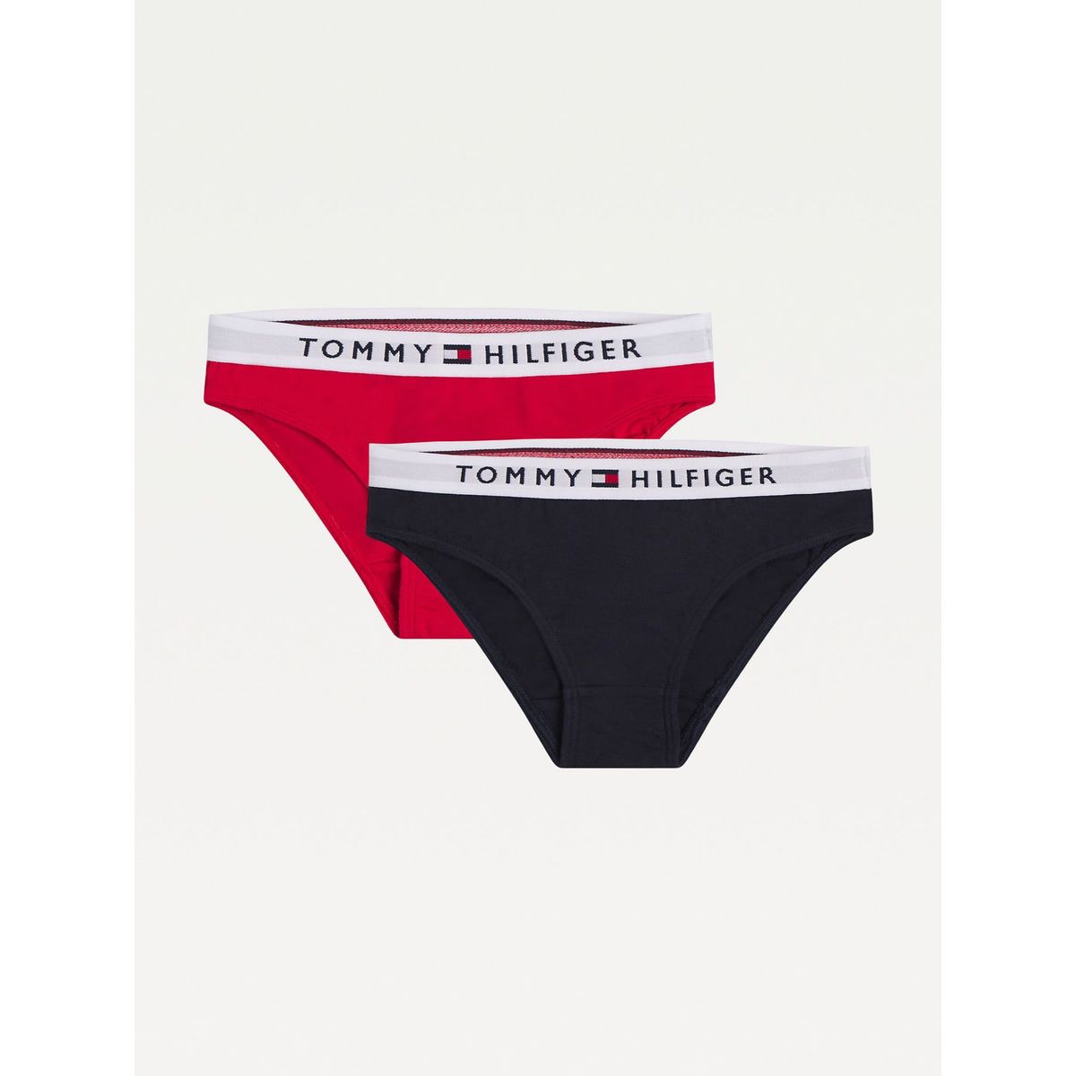 TOMMY HILFIGER - Pack De 2 Panties Punto Niña Tommy Hilfiger