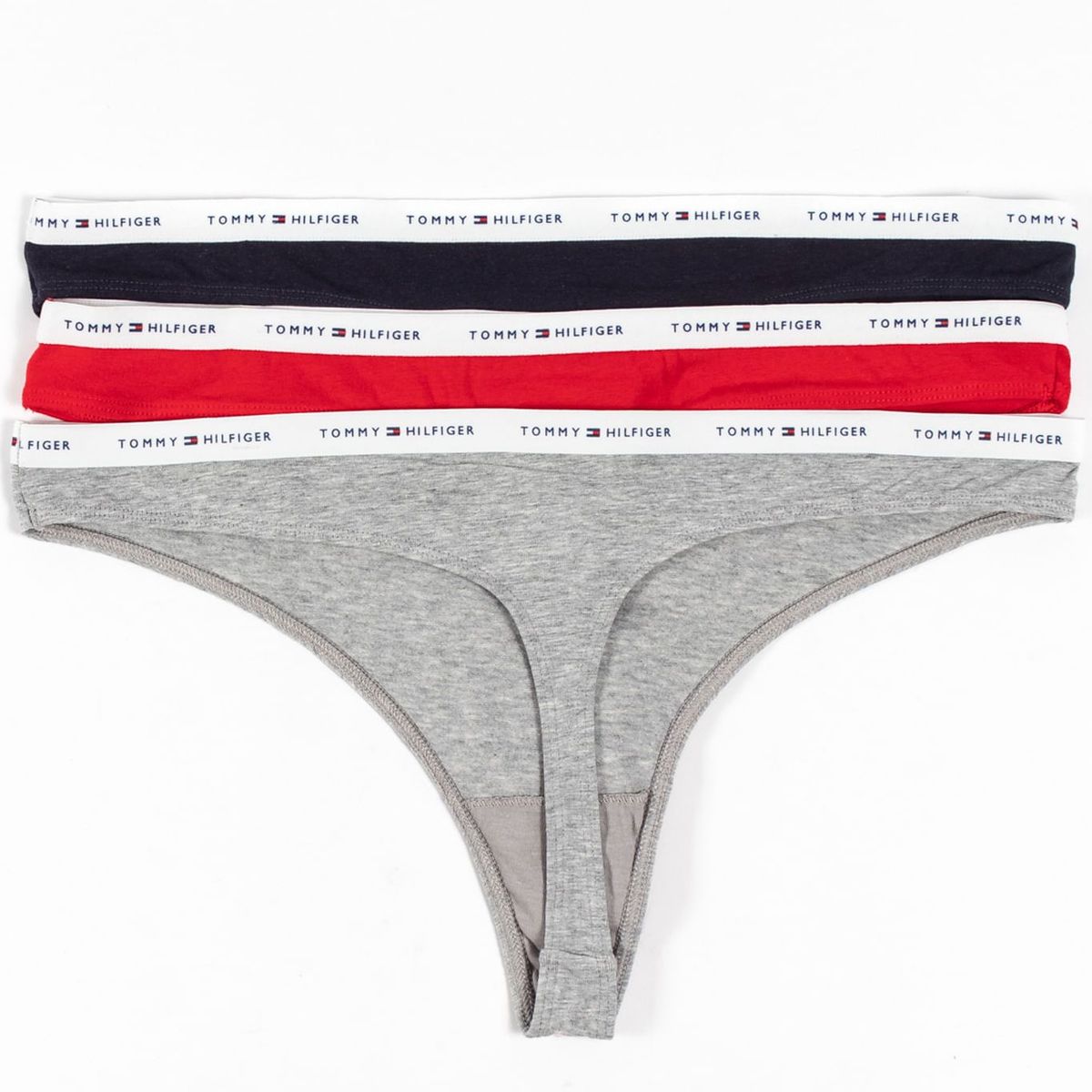 TOMMY HILFIGER - Paquete De 3 Tanga Mujer  Tommy Hilfiger