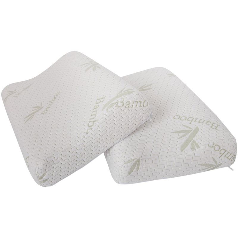 TECNOFOAM - Almohadas Set x 2 Cervical Bamboo