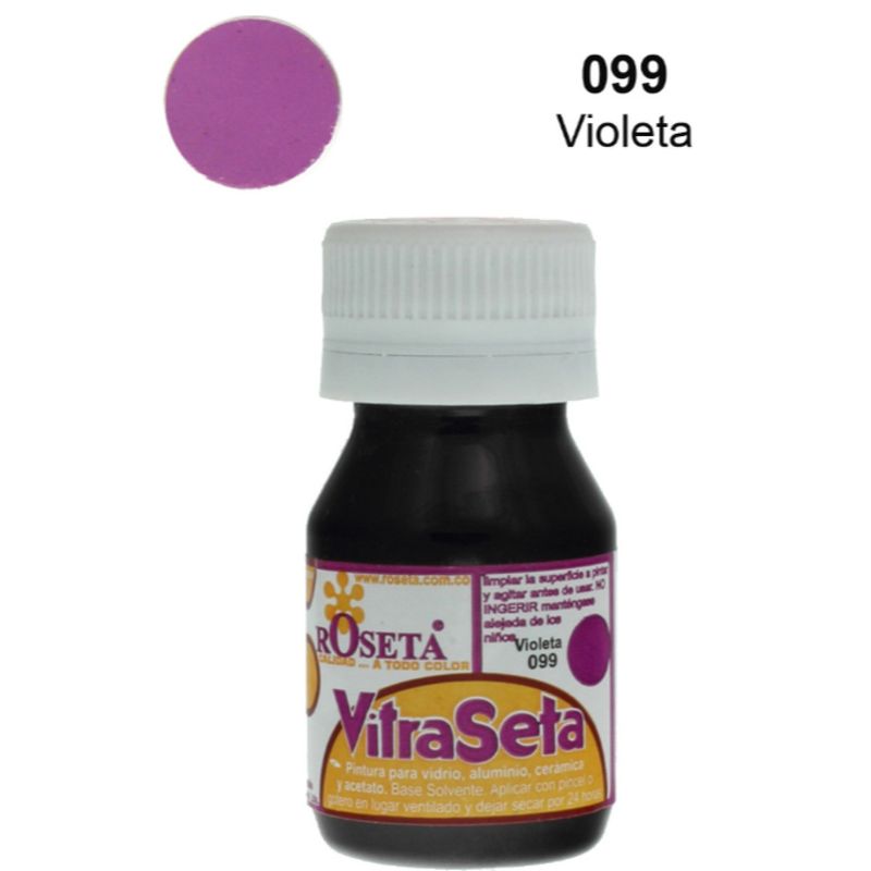 GARABATOS - Pintura para vitral color Violeta