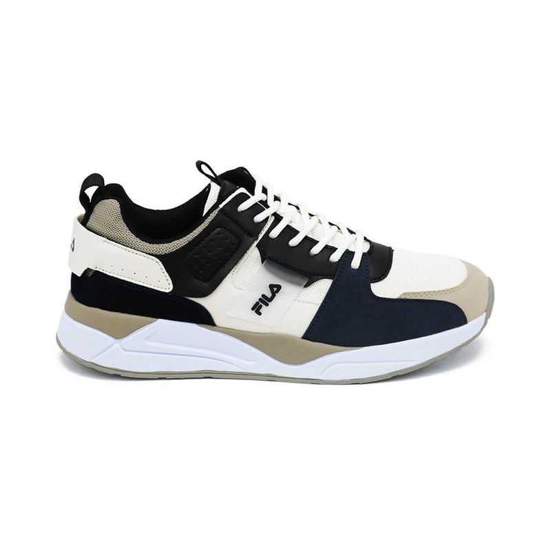 FILA - Tenis Fila Derter Lifestyle-Blanco/Azul