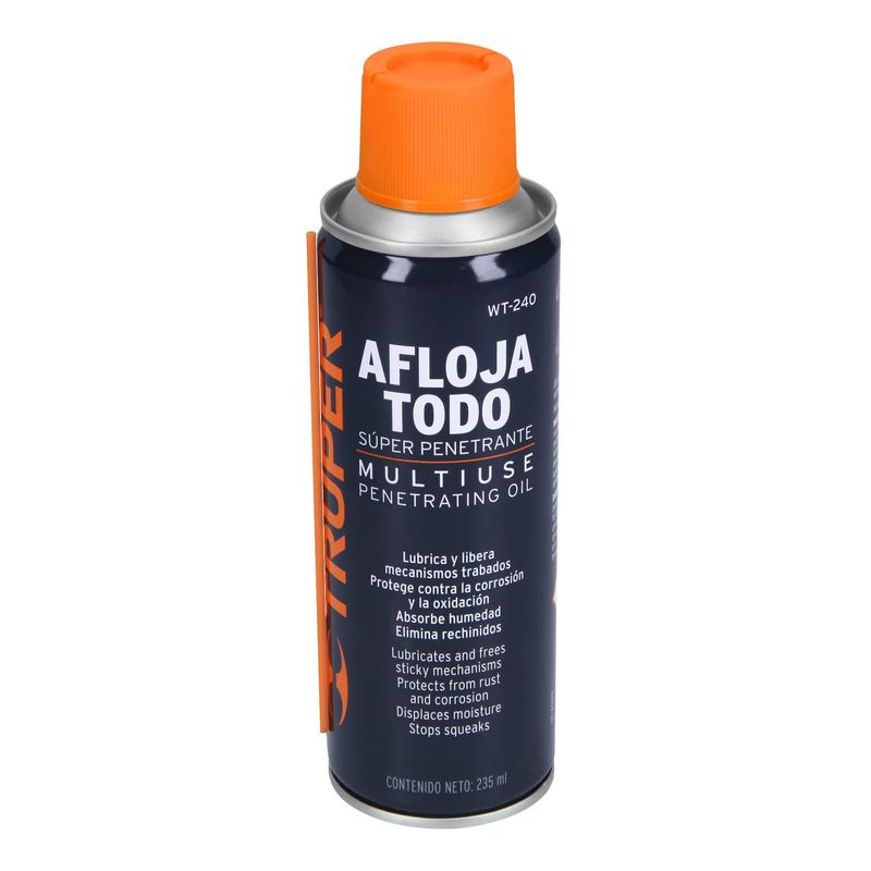 TRUPER - Aceite multiusos en aerosol 235ml 8oz Truper