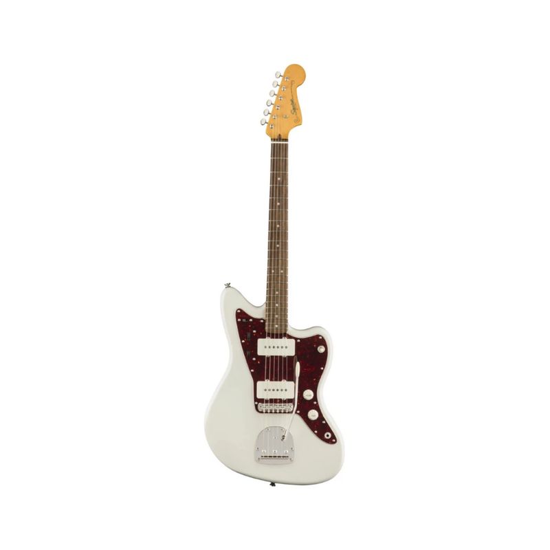 FENDER - GUITARRA ELECTRICA JAZZMASTER CLASSIC VIBE SQUIER BLANCA.
