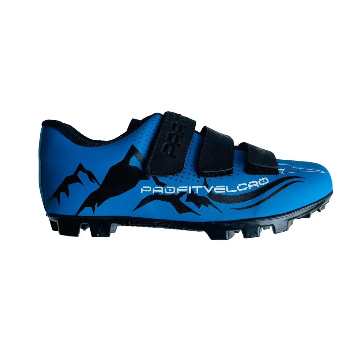 PAATAL - ZAPATILLAS DE CICLISMO MTB PROFIT VELCRO FORTE AMARILLO NEON PAATAL