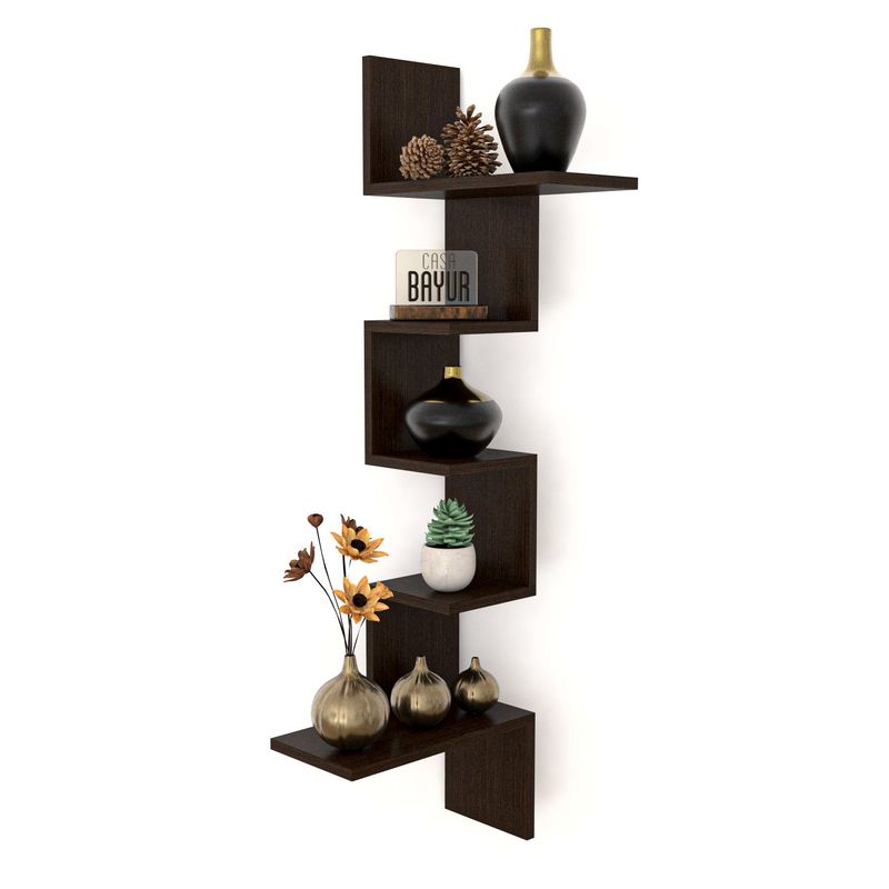GENERICO - Super Promo - Repisa Flotante Esquinero E-12 - Decoración Hogar Modern