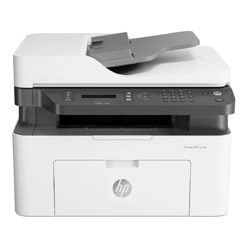 HP - Impresora Multifuncional Hp Laser M137FNW Monocromática