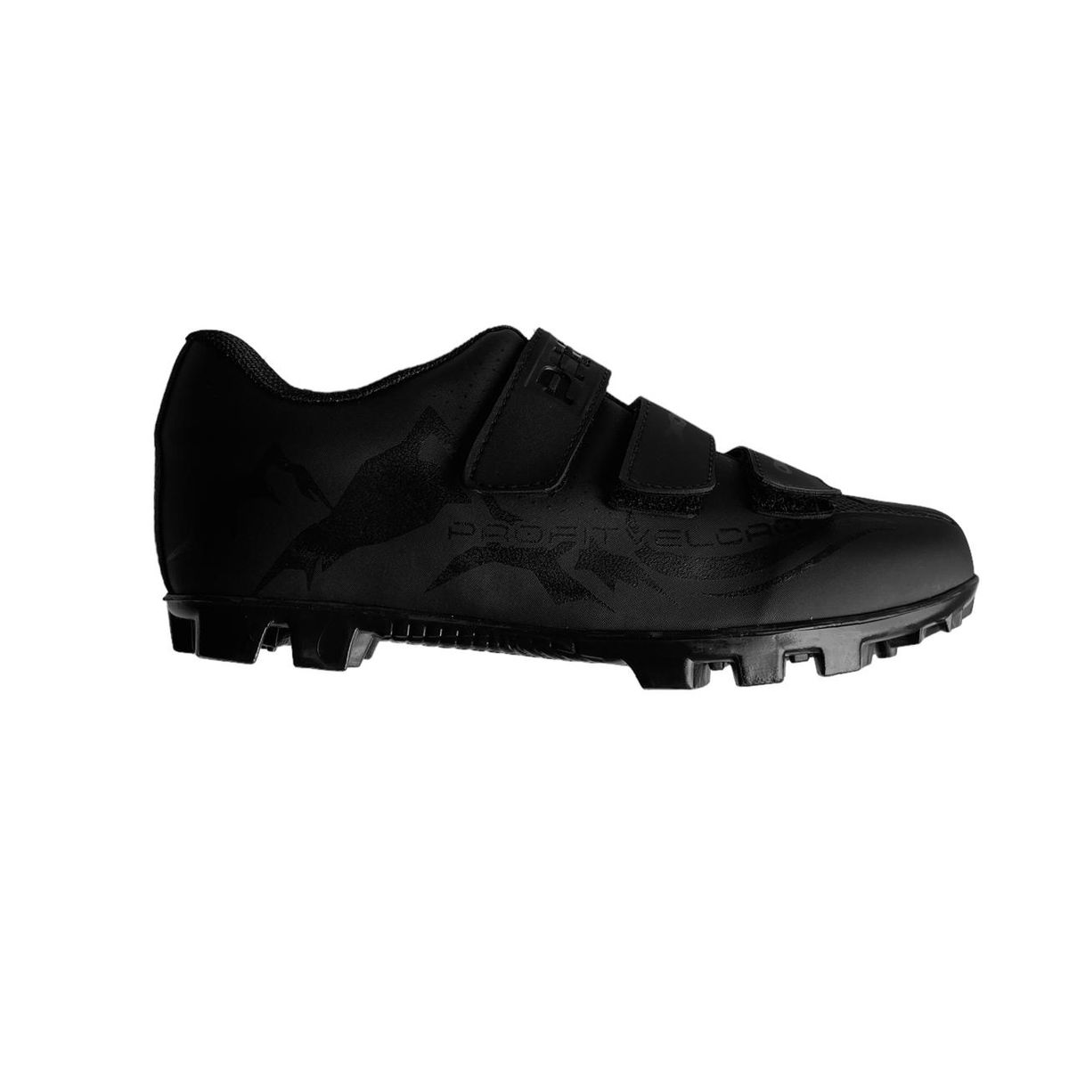 PAATAL - ZAPATILLAS DE CICLISMO MTB PROFIT VELCRO FORTE AMARILLO NEON PAATAL