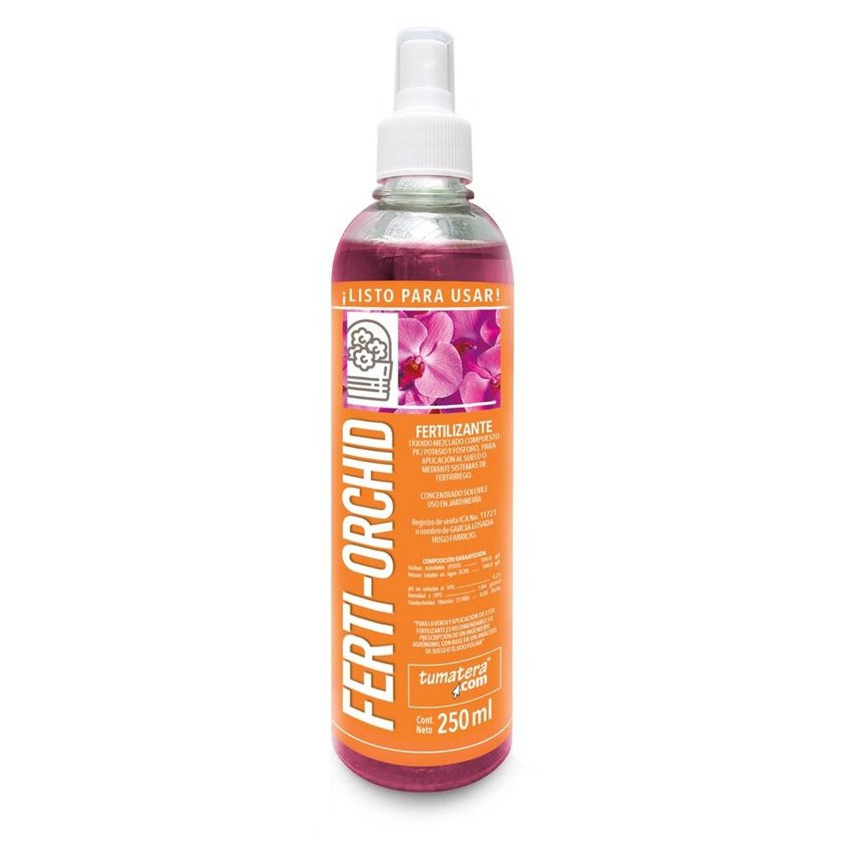 TUMATERA - Fertilizante Orquídea x 250 ml