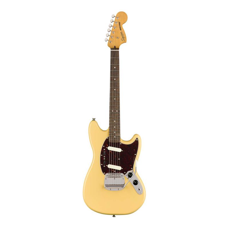 FENDER - GUITARRA ELECTRICA MUSTANG CLASSIC VIBE SQUIER AMARILLA.