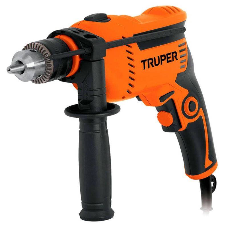 TRUPER - Taladro Percutor Profesional 1/2 Pul. 750 W, Truper