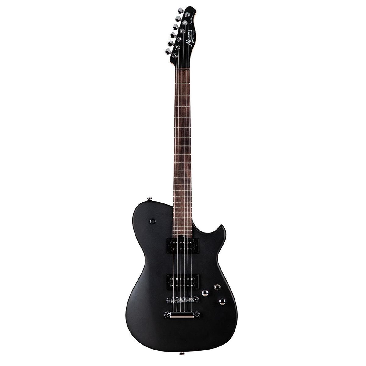 GENERICO - GUITARRA ELECTRICA CORT MANSON SERIES MBM-1-SBLK NEGRA MATE.