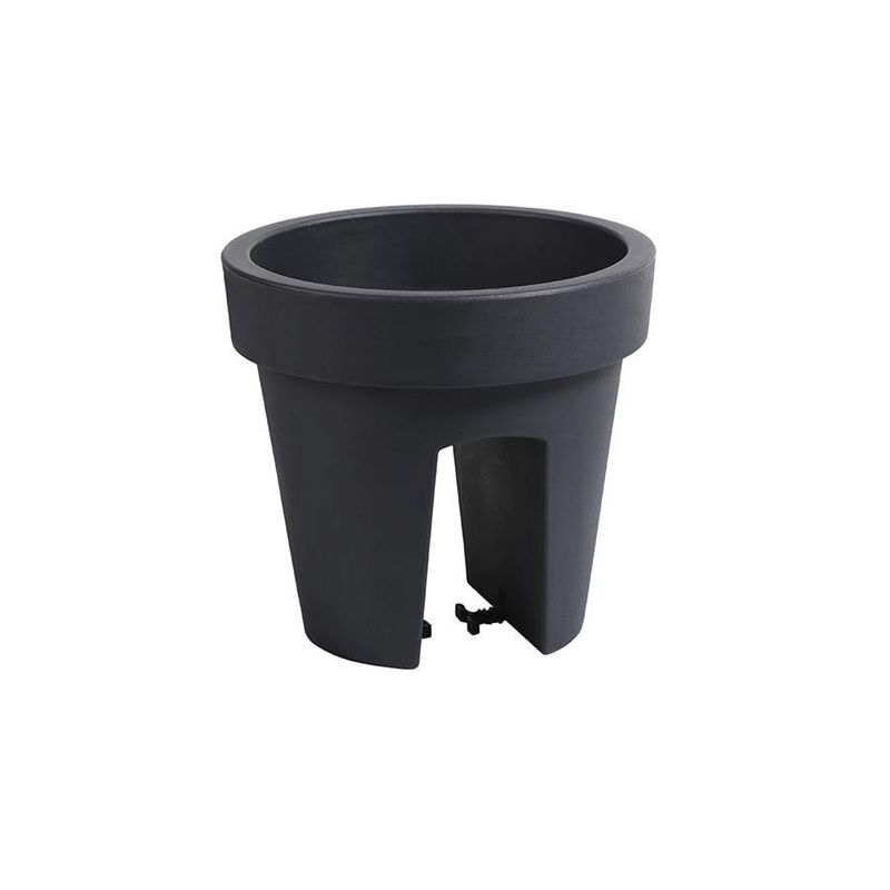 TUMATERA - Matera Balcón Lofly 25 cm Antracita