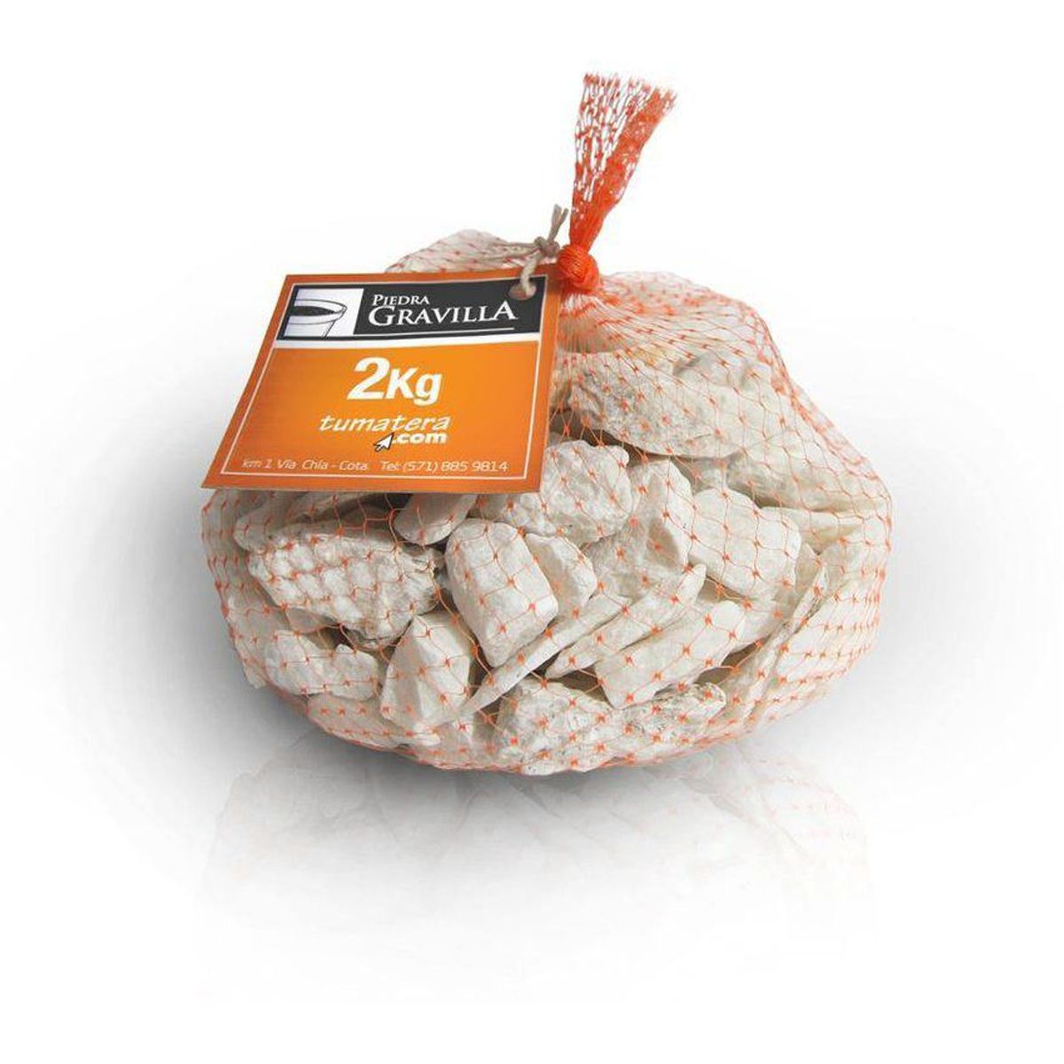 TUMATERA - Piedra Decorativa Mármol x 2 kg