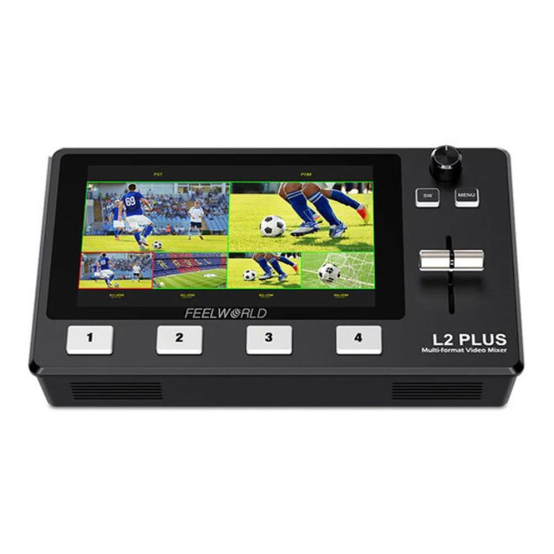 GENERICO - FeelWorld L2 Plus - Live Stream Switcher con monitor LCD