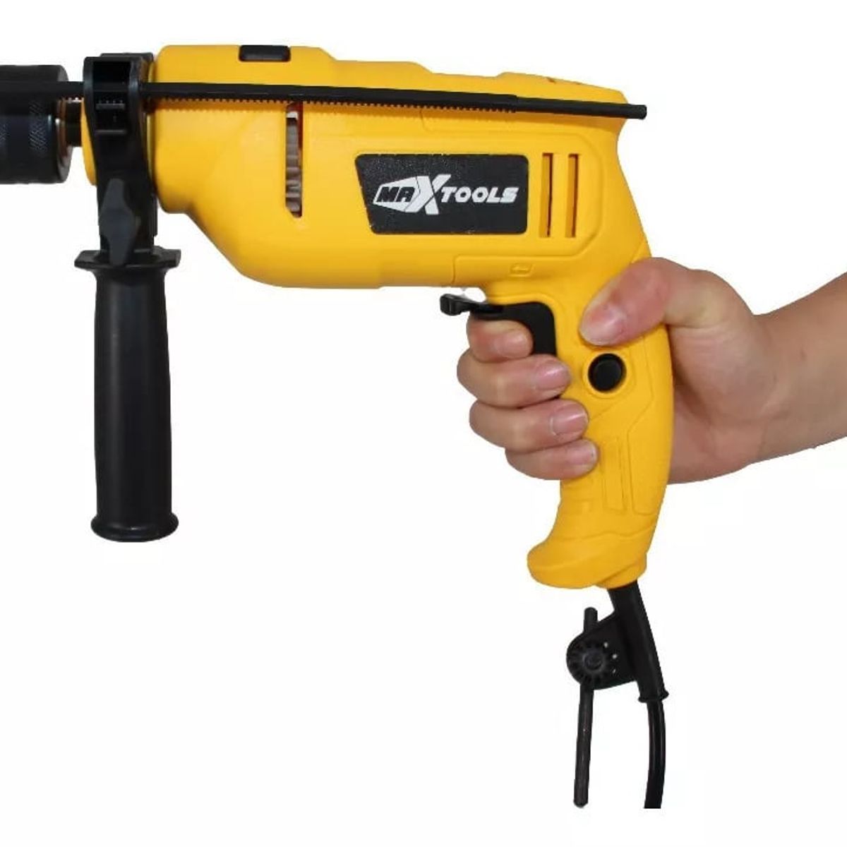 MAXTOOLS - Taladro Percutor Atornillador Eléctrico 13mm 650w Accesorios Maxtools
