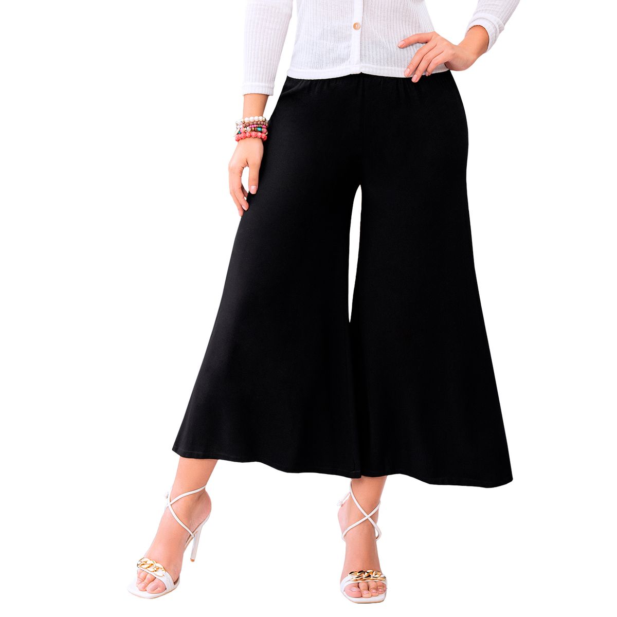 CROYDON - Pantalon Adelaida Negro Croydon para Mujer