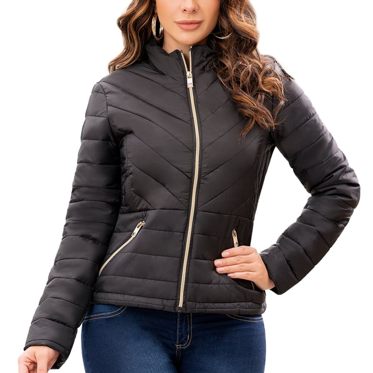 CROYDON - Chaqueta Marie Negro para mujer Croydon