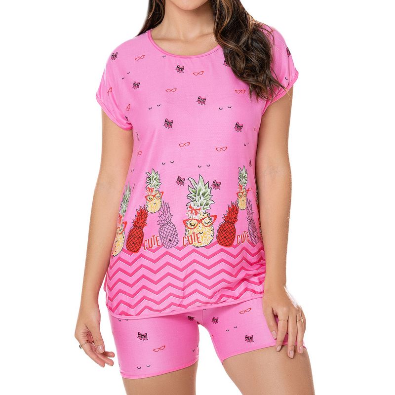 CROYDON - Pijama Set Karen Rosa para Mujer Croydon