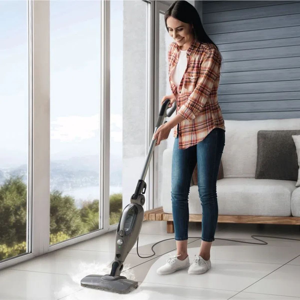 ELECTROLUX - Limpiador a Vapor Electrolux Mop11 desinfecta y desengrasa