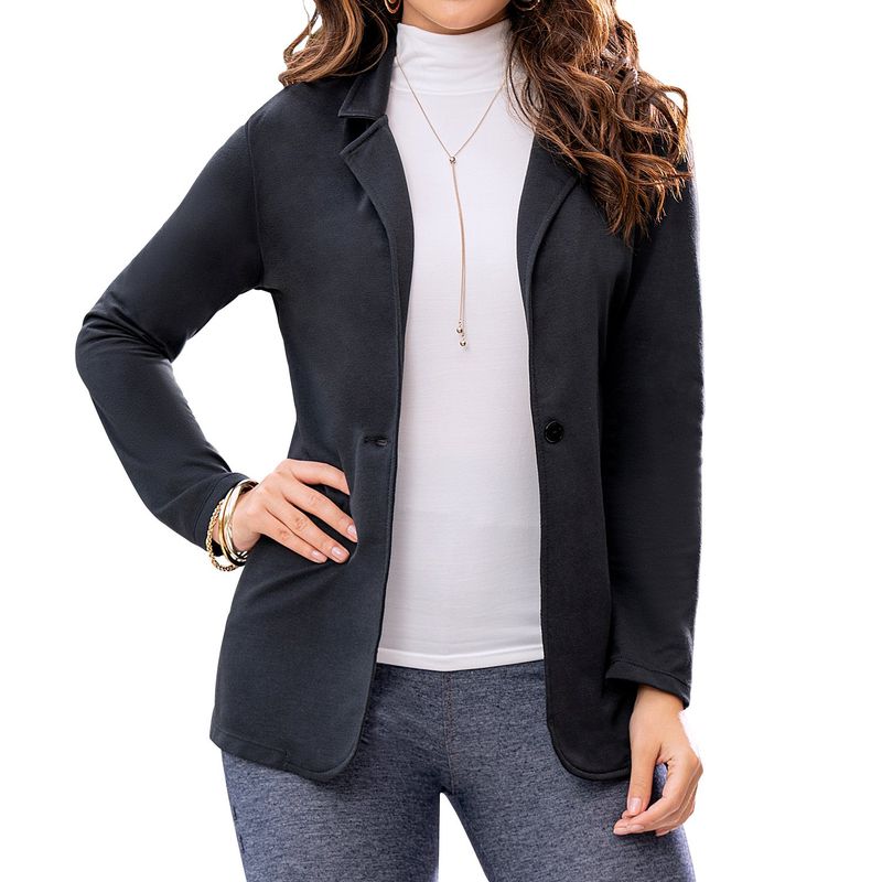 CROYDON - Blazer Sofia Negro Croydon para Mujer