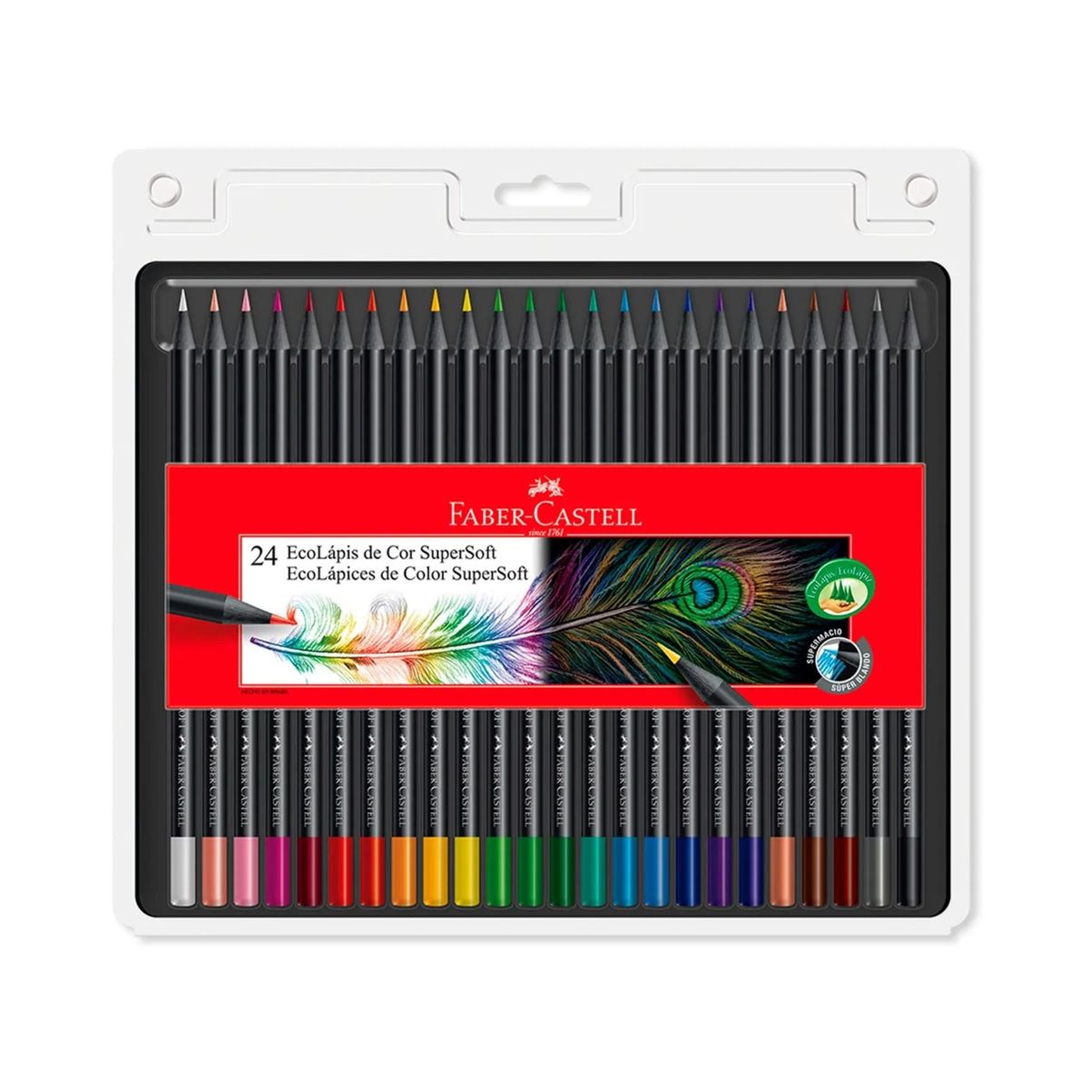 FABER CASTELL - Colores Supersoft X 24 Faber Castell