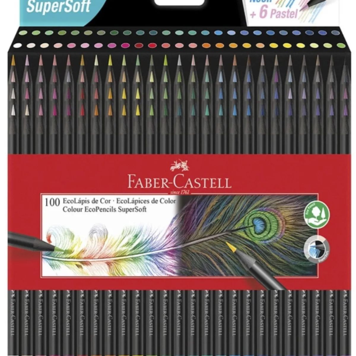 FABER CASTELL - Colores Supersoft X 100 Faber Castell
