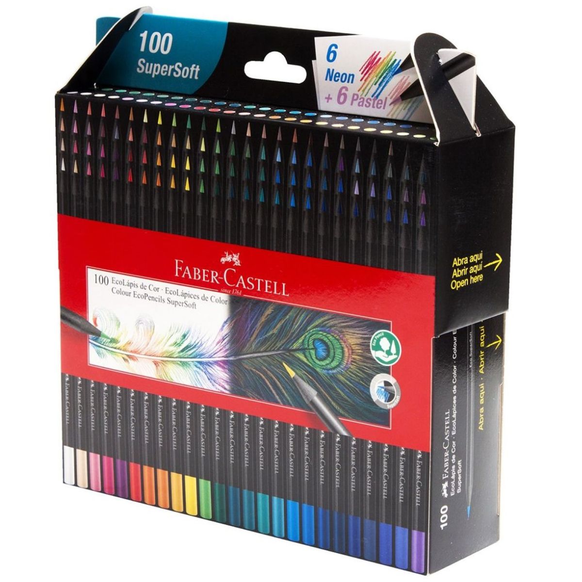FABER CASTELL - Colores Supersoft X 100 Faber Castell