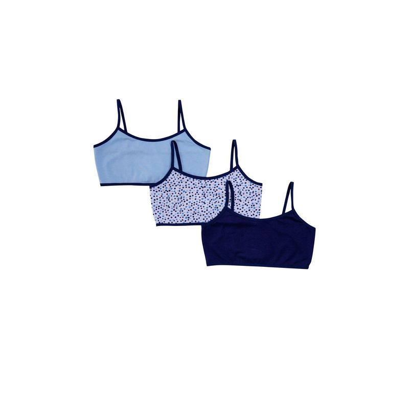 FORMAS INTIMAS - Top Niñas Infantil Set X3 Azul FI 59612