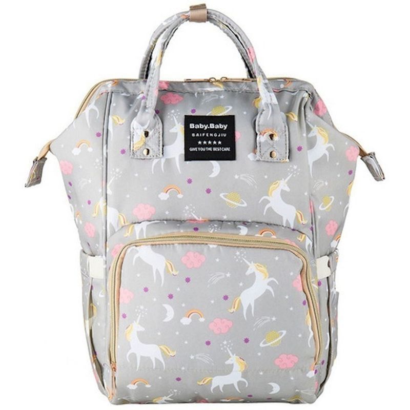 GENERICO - Pañalera Multinfuncional Bebe Mochila Morral Bolso Unicornio