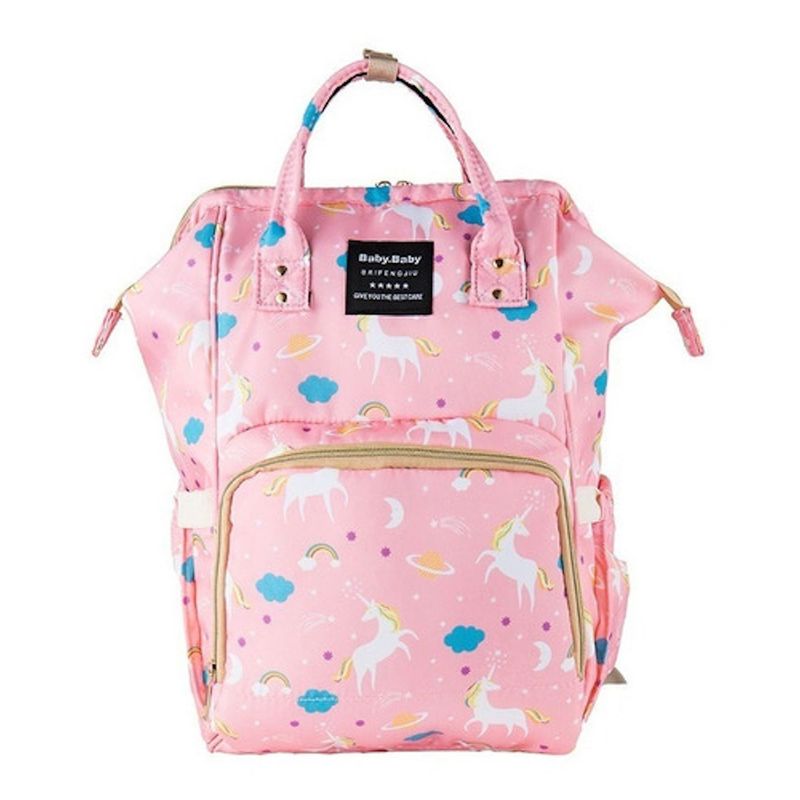 GENERICO - Pañalera Multinfuncional Bebe Mochila Morral Bolso Unicornio