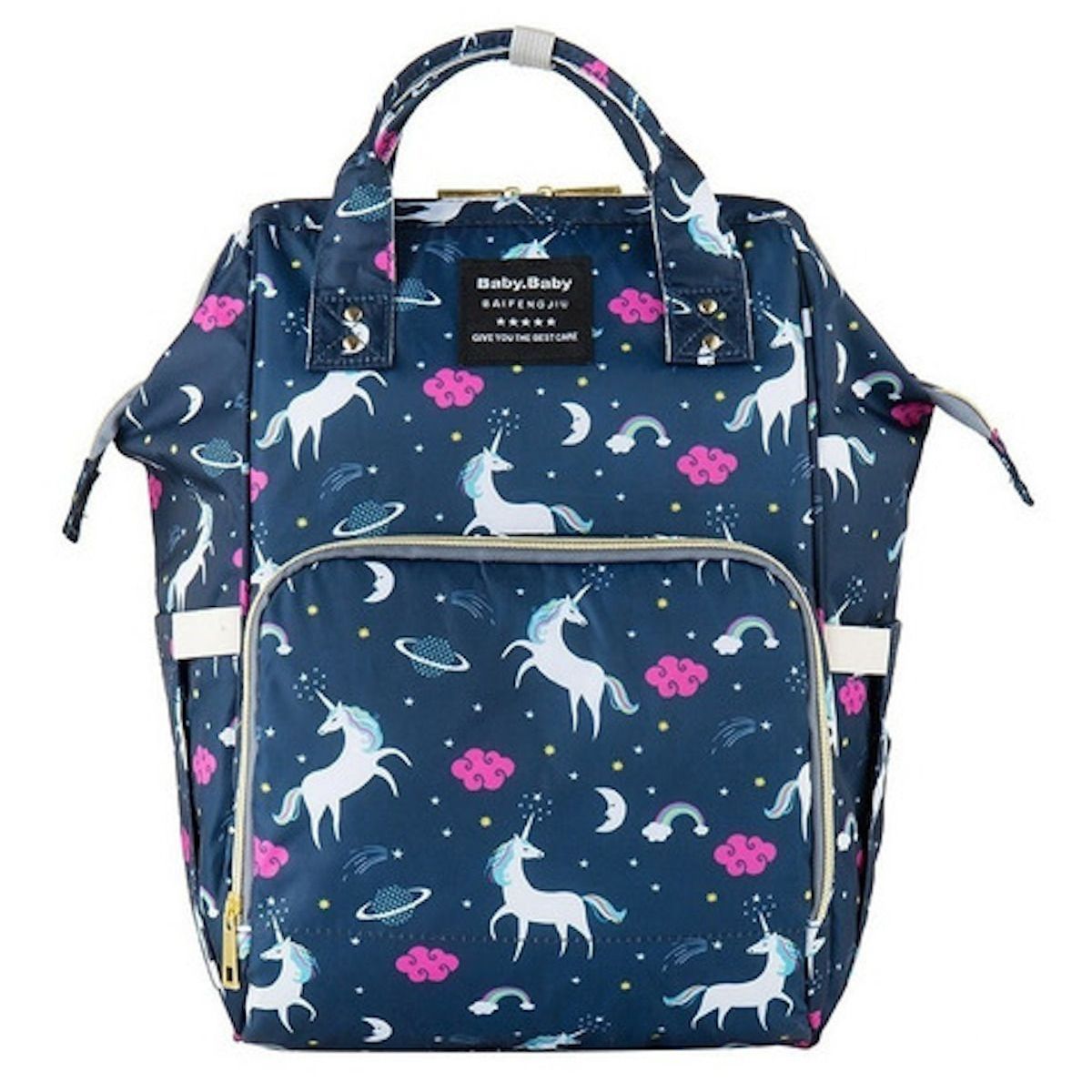 GENERICO - Pañalera Multinfuncional Bebe Mochila Morral Bolso Unicornio