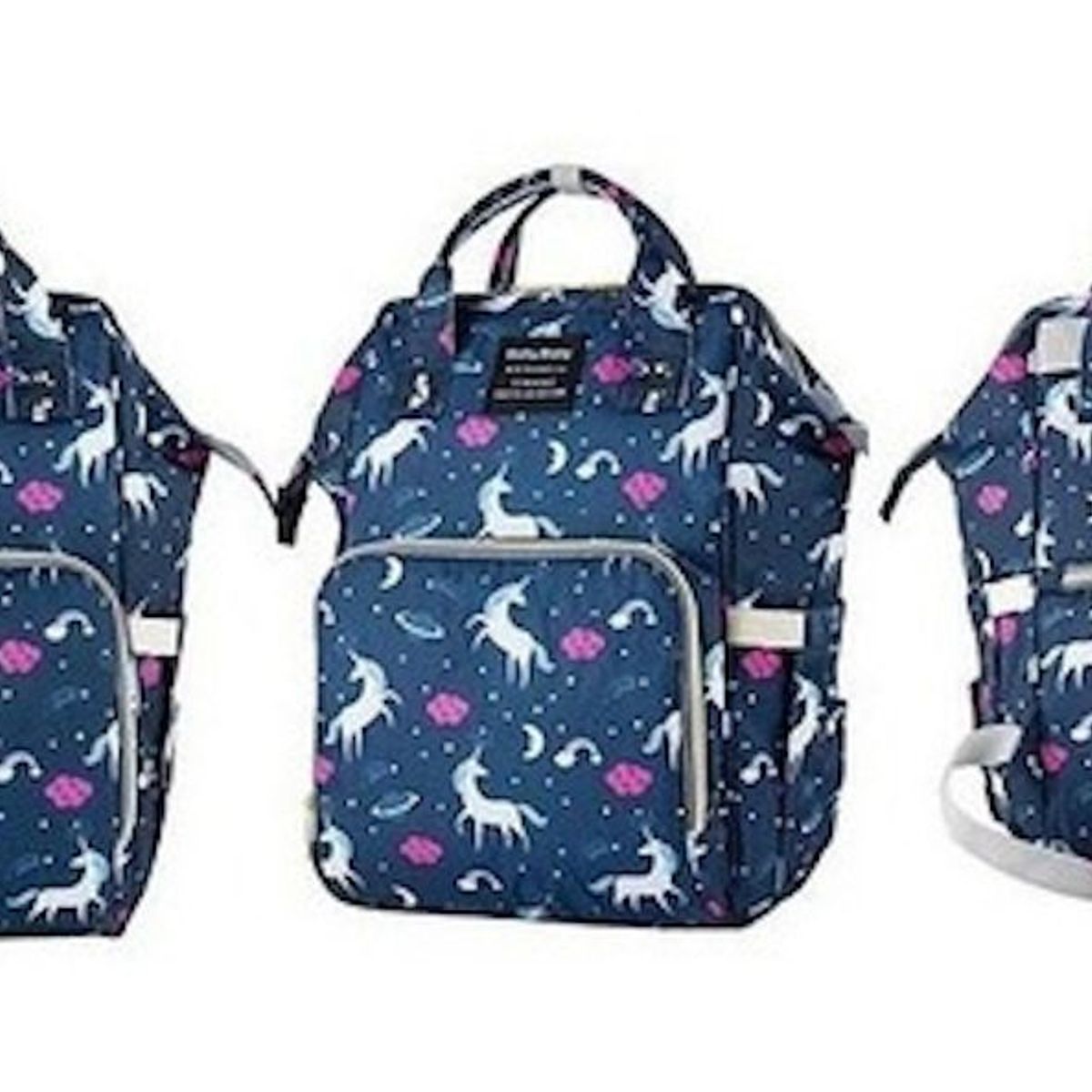 GENERICO - Pañalera Multinfuncional Bebe Mochila Morral Bolso Unicornio