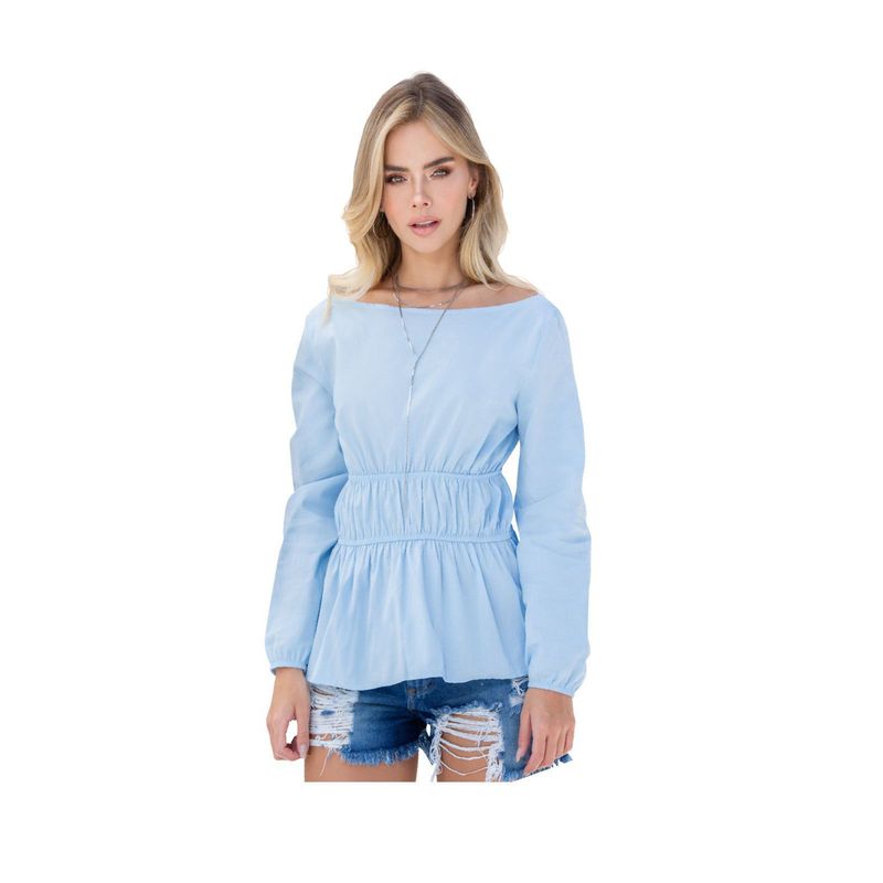 ATYPICAL - Blusa Mujer Azul Atypical 75880