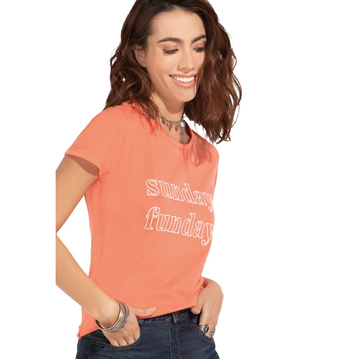 RUTTA - Camiseta Para Mujer Mandarina Rutta