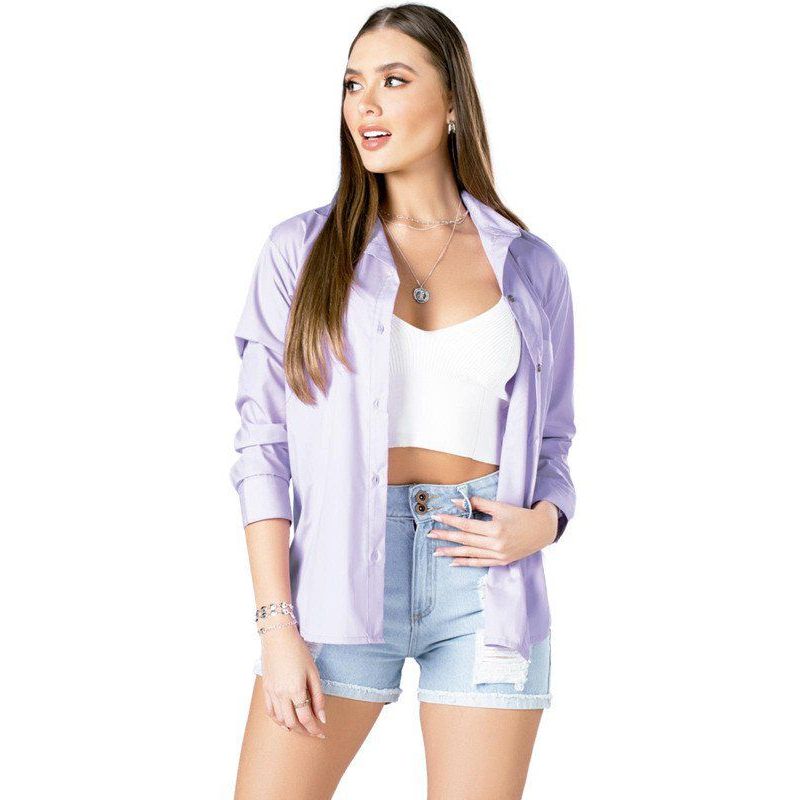 MARKETING PERSONAL - Camisa Lila MP 88879