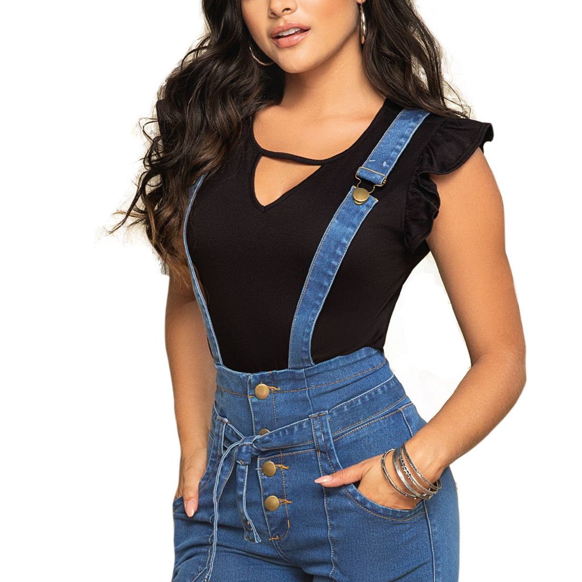 MARKETING PERSONAL - Overall Mujer Azul Mp 78869