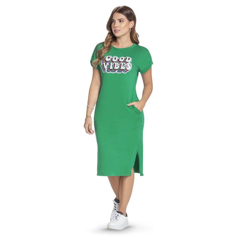 ATYPICAL - Vestido Para Mujer Verde Antioquia Atypical