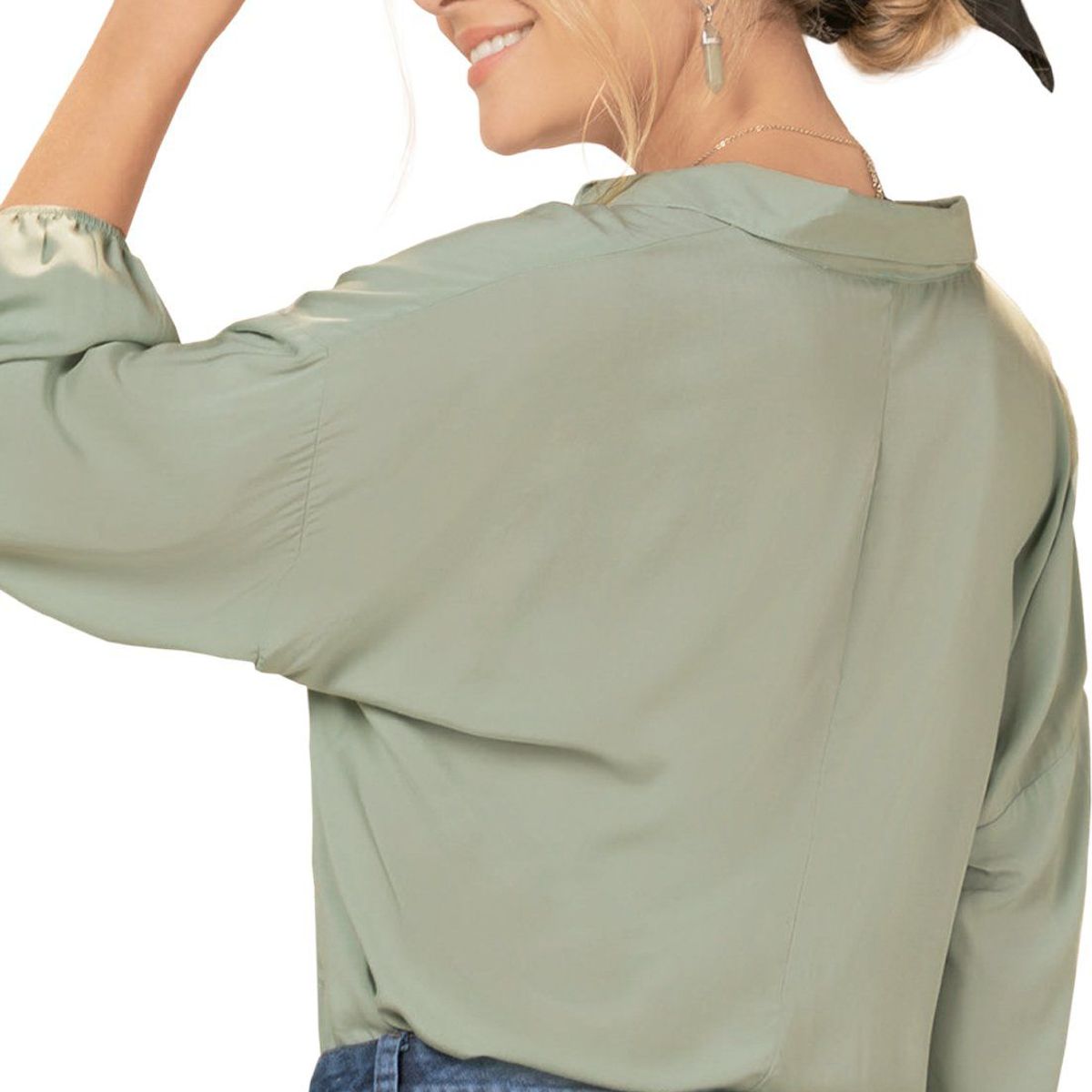 RUTTA - Camisa Para Mujer Verde Oliva Rutta