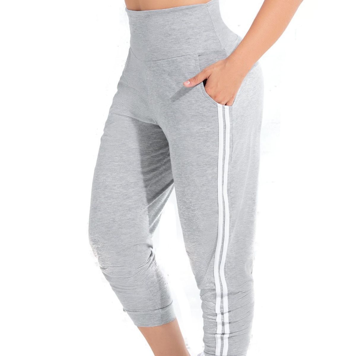 FORMAS INTIMAS - Pantalón Sudadera Mujer Gris FI 77685