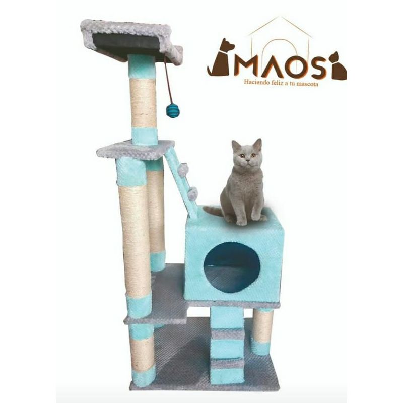 MAOS - GIMNASIO ARBOL RASCADOR  GATO